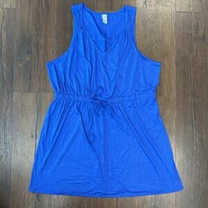 West Loop Blue swim cover/Dress SZ XL